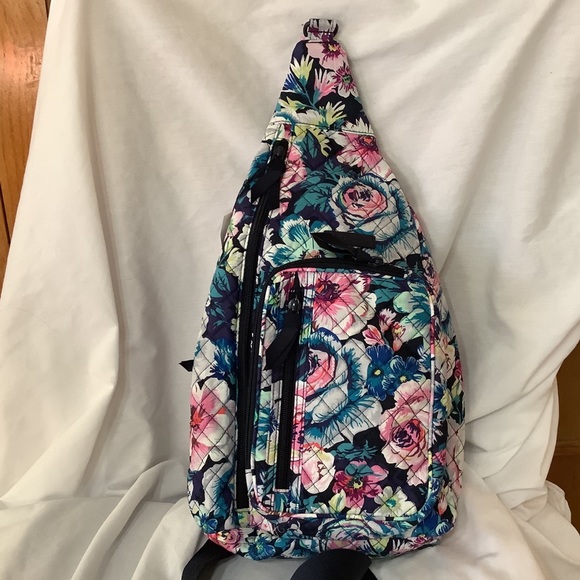 Vera Bradley Iconic Sling Backpack Garden Grove